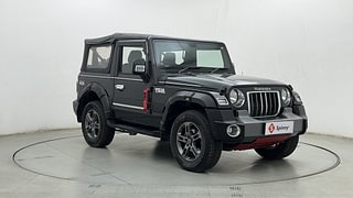 Used 2022 mahindra Thar LX 4 STR Convertible Petrol AT 4WD Petrol Automatic exterior RIGHT FRONT CORNER VIEW