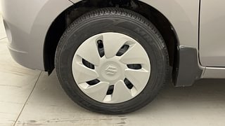 Used 2017 Maruti Suzuki Celerio VXI AMT Petrol Automatic tyres LEFT FRONT TYRE RIM VIEW