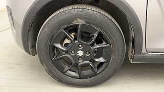 Used 2022 Maruti Suzuki Ignis Zeta AMT Petrol Petrol Automatic tyres LEFT FRONT TYRE RIM VIEW