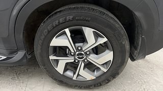 Used 2023 Kia Sonet HTX Diesel IMT Diesel Manual tyres LEFT REAR TYRE RIM VIEW