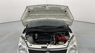Used 2017 Maruti Suzuki Wagon R 1.0 [2010-2019] VXi Petrol Manual engine ENGINE & BONNET OPEN FRONT VIEW