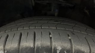 Used 2021 Maruti Suzuki Baleno [2019-2022] Zeta AT Petrol Petrol Automatic tyres LEFT FRONT TYRE TREAD VIEW