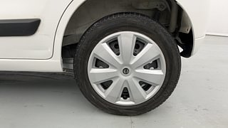 Used 2017 Maruti Suzuki Wagon R 1.0 [2010-2019] VXi Petrol Manual tyres LEFT REAR TYRE RIM VIEW