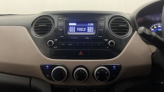Used 2016 Hyundai Grand i10 Sportz 1.2 Kappa VTVT Petrol Manual interior MUSIC SYSTEM & AC CONTROL VIEW