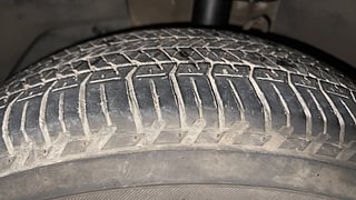 Used 2021 Mahindra XUV500 [2018-2021] W7 Diesel Manual tyres LEFT FRONT TYRE TREAD VIEW
