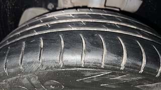Used 2018 Tata Tiago [2016-2020] Revotron XT Petrol Manual tyres LEFT FRONT TYRE TREAD VIEW