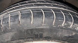 Used 2020 Hyundai New Santro 1.1 Sportz CNG Petrol+cng Manual tyres LEFT FRONT TYRE TREAD VIEW