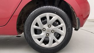 Used 2017 Hyundai Grand i10 Magna 1.2 Kappa VTVT Petrol Manual tyres LEFT REAR TYRE RIM VIEW