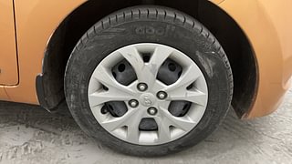 Used 2016 Hyundai Grand i10 Sportz 1.2 Kappa VTVT Petrol Manual tyres RIGHT FRONT TYRE RIM VIEW