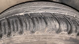 Used 2011 Ford Figo [2010-2015] Duratorq Diesel EXI 1.4 Diesel Manual tyres LEFT REAR TYRE TREAD VIEW