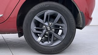 Used 2022 Hyundai Grand i10 Nios Sportz 1.2 Kappa VTVT Petrol Manual tyres LEFT REAR TYRE RIM VIEW