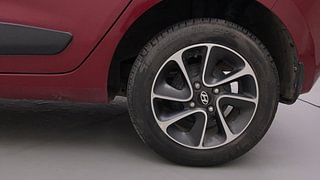 Used 2017 Hyundai Grand i10 [2017-2020] Asta 1.2 Kappa VTVT Petrol Manual tyres LEFT REAR TYRE RIM VIEW
