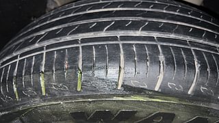 Used 2022 Mahindra XUV700 AX 5 Petrol MT 7 STR Petrol Manual tyres LEFT REAR TYRE TREAD VIEW