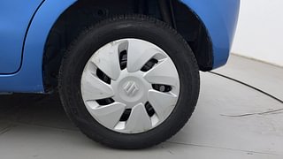 Used 2014 Maruti Suzuki Celerio ZXI Petrol Manual tyres LEFT REAR TYRE RIM VIEW