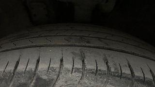 Used 2022 Kia Carens Prestige Plus 1.4 Petrol 7 STR Petrol Manual tyres LEFT FRONT TYRE TREAD VIEW
