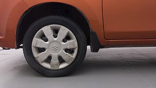 Used 2016 Maruti Suzuki Alto K10 [2014-2019] VXI AMT Petrol Automatic tyres LEFT FRONT TYRE RIM VIEW