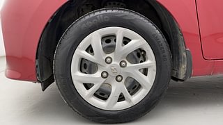 Used 2017 Hyundai Grand i10 Magna 1.2 Kappa VTVT Petrol Manual tyres LEFT FRONT TYRE RIM VIEW