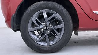 Used 2022 Hyundai Grand i10 Nios Sportz 1.2 Kappa VTVT Petrol Manual tyres RIGHT REAR TYRE RIM VIEW