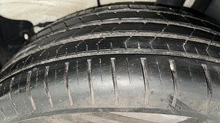 Used 2024 Tata Punch Creative Dual Tone AMT Sunroof Petrol Automatic tyres LEFT REAR TYRE TREAD VIEW