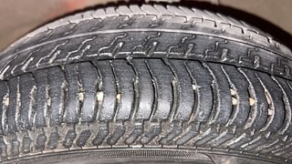 Used 2016 Maruti Suzuki Alto K10 [2014-2019] VXI AMT Petrol Automatic tyres LEFT FRONT TYRE TREAD VIEW