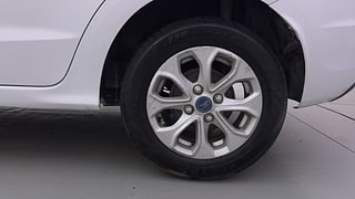 Used 2015 Ford Figo Aspire [2015-2019] Titanium1.5 TDCi Diesel Manual tyres LEFT REAR TYRE RIM VIEW