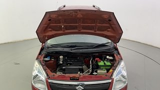 Used 2018 Maruti Suzuki Wagon R 1.0 [2015-2019] VXI AMT Petrol Automatic engine ENGINE & BONNET OPEN FRONT VIEW