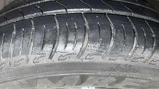 Used 2023 Tata Tiago Revotron XT (O) Petrol Manual tyres LEFT FRONT TYRE TREAD VIEW