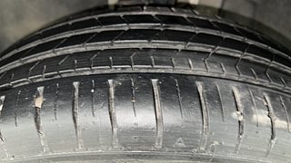 Used 2024 Tata Punch Creative Dual Tone AMT Sunroof Petrol Automatic tyres LEFT FRONT TYRE TREAD VIEW