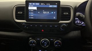 Used 2019 Hyundai Venue [2019-2022] SX Plus 1.0 Turbo DCT Petrol Automatic interior MUSIC SYSTEM & AC CONTROL VIEW