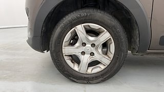 Used 2022 Renault Triber RXT Limited Edition Petrol Manual tyres LEFT FRONT TYRE RIM VIEW