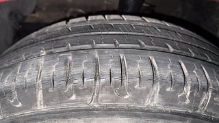 Used 2015 Hyundai Grand i10 Asta 1.2 Kappa VTVT Petrol Manual tyres LEFT FRONT TYRE TREAD VIEW