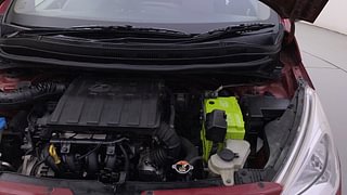 Used 2017 Hyundai Grand i10 [2017-2020] Asta 1.2 Kappa VTVT Petrol Manual engine ENGINE LEFT SIDE HINGE & APRON VIEW