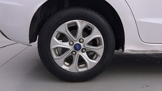 Used 2015 Ford Figo Aspire [2015-2019] Titanium1.5 TDCi Diesel Manual tyres RIGHT REAR TYRE RIM VIEW
