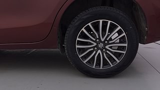 Used 2017 Maruti Suzuki Dzire [2017-2020] ZXi Plus AMT Petrol Automatic tyres LEFT REAR TYRE RIM VIEW
