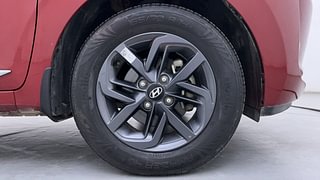 Used 2022 Hyundai Grand i10 Nios Sportz 1.2 Kappa VTVT Petrol Manual tyres RIGHT FRONT TYRE RIM VIEW