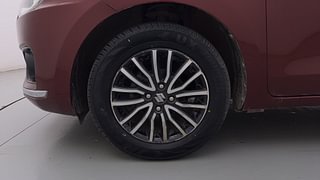Used 2017 Maruti Suzuki Dzire [2017-2020] ZXi Plus AMT Petrol Automatic tyres LEFT FRONT TYRE RIM VIEW