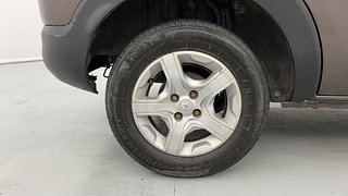 Used 2022 Renault Triber RXT Limited Edition Petrol Manual tyres RIGHT REAR TYRE RIM VIEW