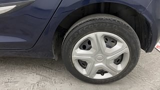 Used 2023 Tata Altroz XTA Petrol DCT Petrol Automatic tyres LEFT REAR TYRE RIM VIEW