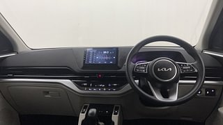 Used 2022 Kia Carens Prestige Plus 1.4 Petrol 7 STR Petrol Manual interior DASHBOARD VIEW
