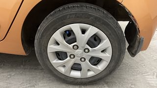 Used 2016 Hyundai Grand i10 Sportz 1.2 Kappa VTVT Petrol Manual tyres LEFT REAR TYRE RIM VIEW