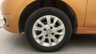 Used 2016 Tata Tiago [2016-2020] Revotron XZ Petrol Manual tyres LEFT FRONT TYRE RIM VIEW