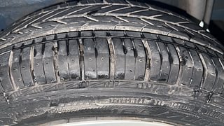 Used 2014 Maruti Suzuki Celerio ZXI Petrol Manual tyres LEFT REAR TYRE TREAD VIEW