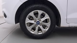 Used 2015 Ford Figo Aspire [2015-2019] Titanium1.5 TDCi Diesel Manual tyres LEFT FRONT TYRE RIM VIEW