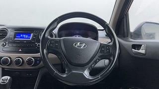 Used 2015 Hyundai Grand i10 Asta 1.2 Kappa VTVT Petrol Manual interior STEERING VIEW