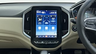 Used 2021 MG Motors Hector 1.5 Sharp CVT Petrol Automatic interior MUSIC SYSTEM & AC CONTROL VIEW