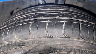 Used 2019 Tata Tiago [2018-2020] XZA+ AMT Petrol Automatic tyres LEFT FRONT TYRE TREAD VIEW
