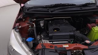 Used 2015 Maruti Suzuki Celerio VXI AMT Petrol Automatic engine ENGINE RIGHT SIDE HINGE & APRON VIEW