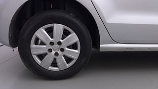 Used 2012 Volkswagen Polo [2010-2014] Comfortline 1.2L (P) Petrol Manual tyres RIGHT REAR TYRE RIM VIEW