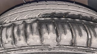 Used 2021 Hyundai Grand i10 Nios Asta 1.2 Kappa VTVT Petrol Manual tyres RIGHT FRONT TYRE TREAD VIEW