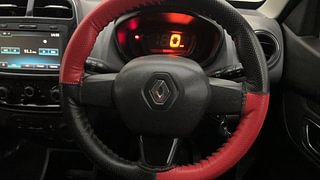 Used 2019 Renault Kwid [2017-2019] RXT 1.0 SCE Special (O) Petrol Manual top_features Leather-wrapped steering wheel